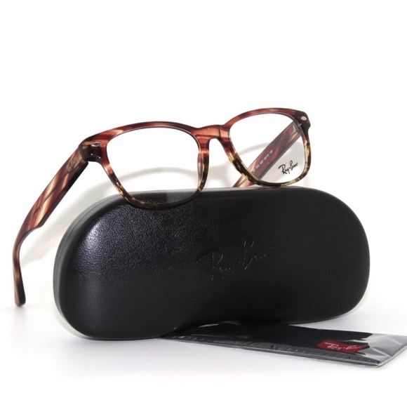 Ray Ban 5359 5838 51 Stripped Brown Pink Gradient Eyeglasses Rayban Sale RX5359 - Picture 7 of 7